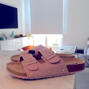 Faux BIRKENSTOCK Dusty Rose Size 8